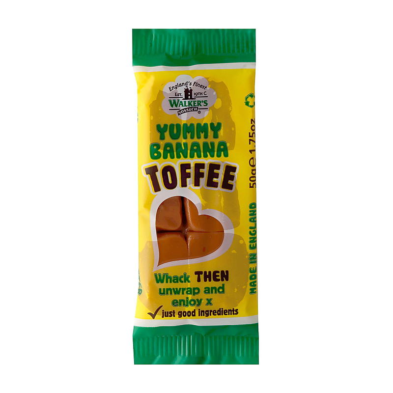 Walkers Banan splitt 50 g