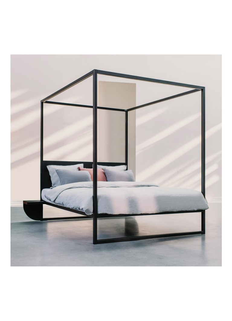 Noptieră Amsterdam, solidă, pentru patul nr. 01 și patul nr. 02 - set de 2