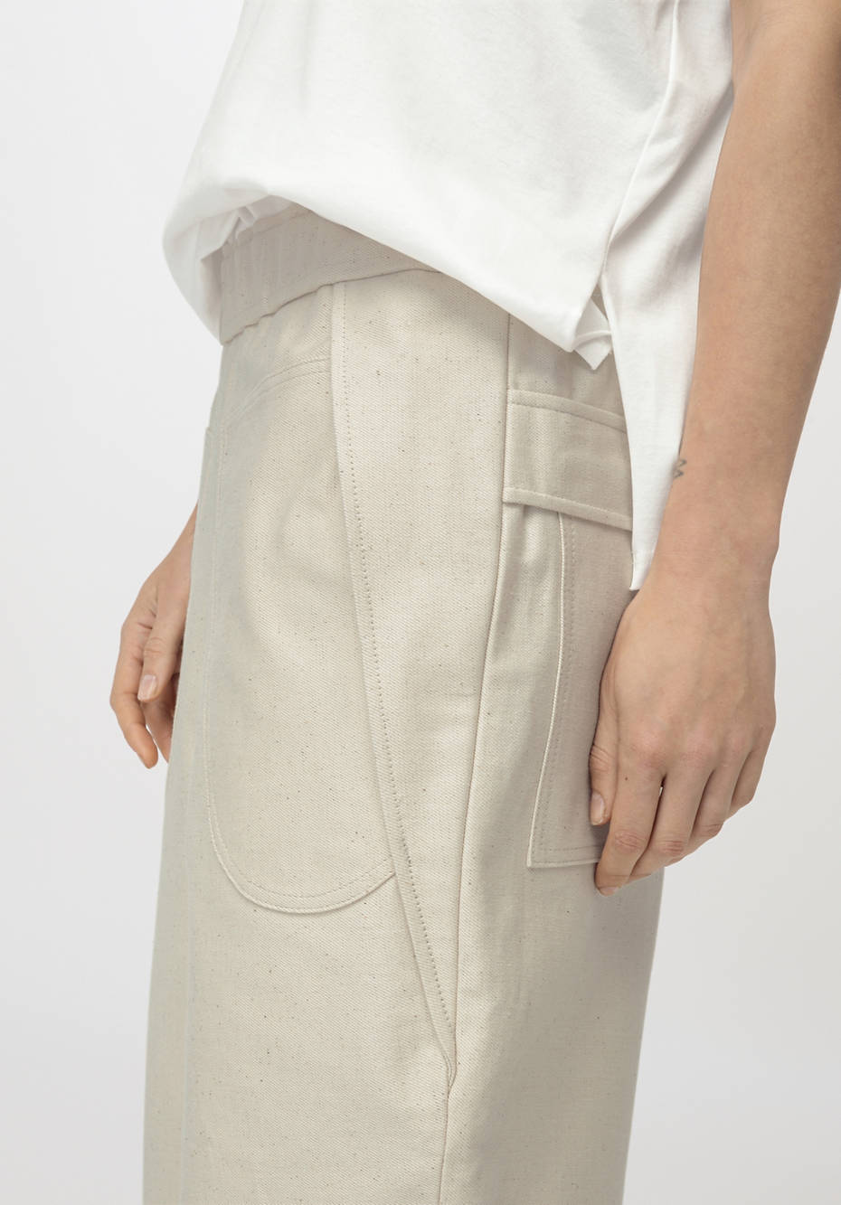 ZERO WASTE Jeans aus Bio-Denim mit Hanf
