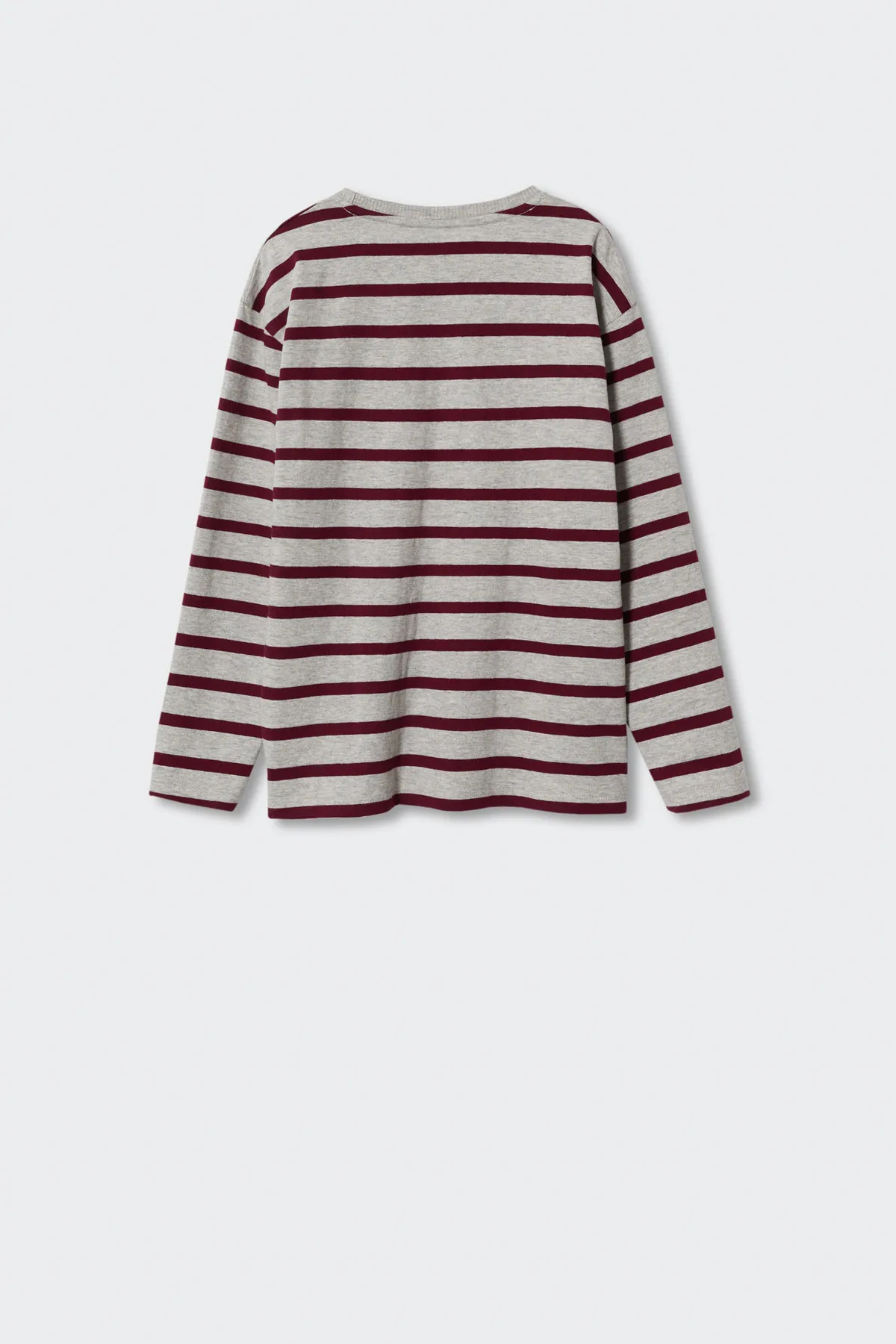 MANGO Kids  Dunkelrotes T-Shirt für Jungen