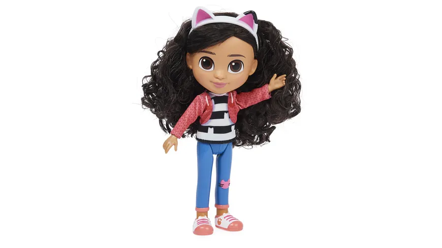 Spin Master Gabby‘s Dollhouse, 20cm große Gabby Girl Puppe, geeignet für Kinder ab 3 Jahren bunt