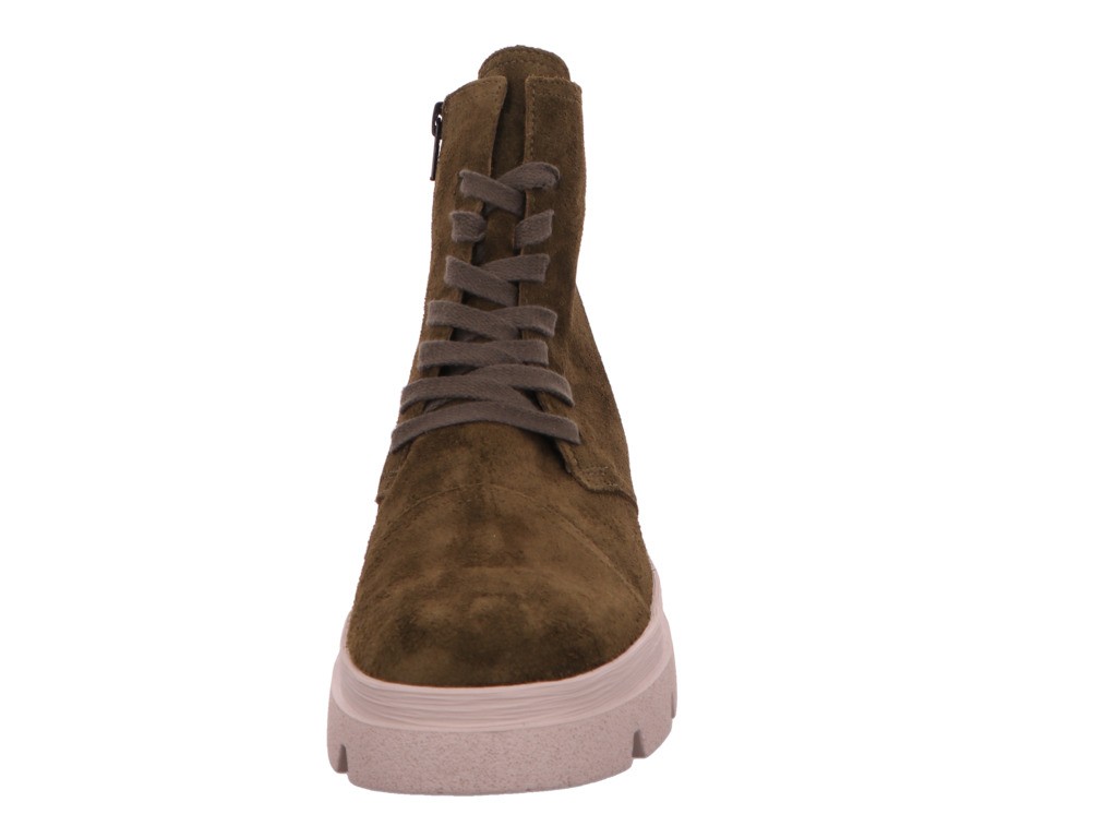 THINK Schnür-Stiefeletten grün 3-000655