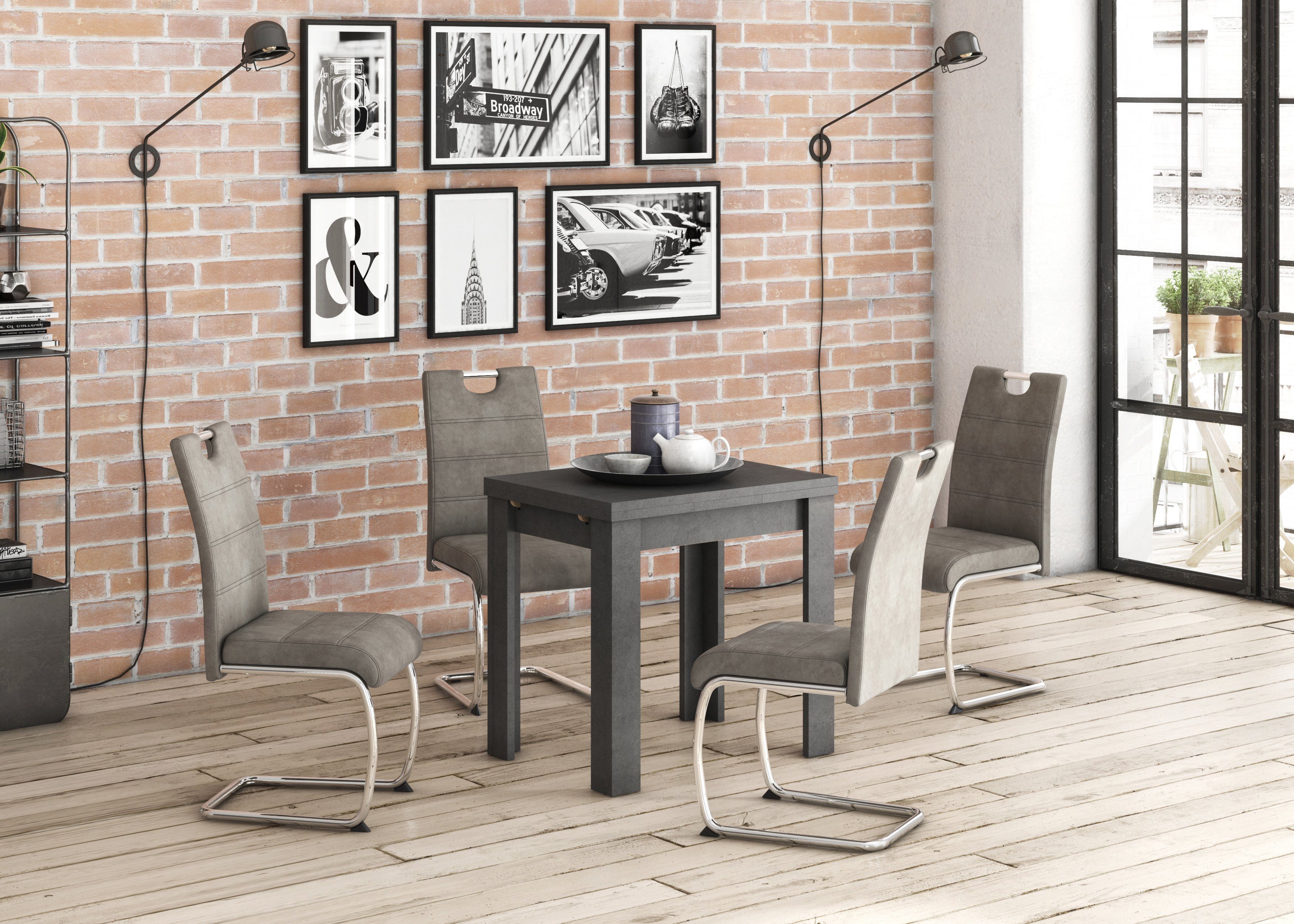 HELA Freischwinger FLORA (Set, 2 St), 2 oder 4 Stück