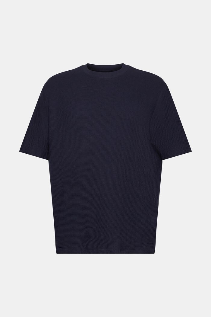 T-Shirt aus Struktur-Jersey