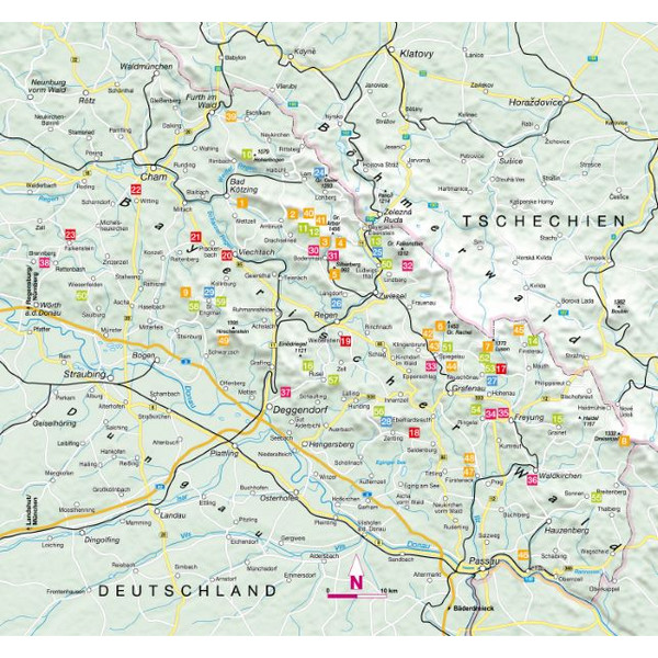 DAS GROßE KINDER-WANDER-ERLEBNIS-BUCH BAYERISCHER WALD - Wanderführer