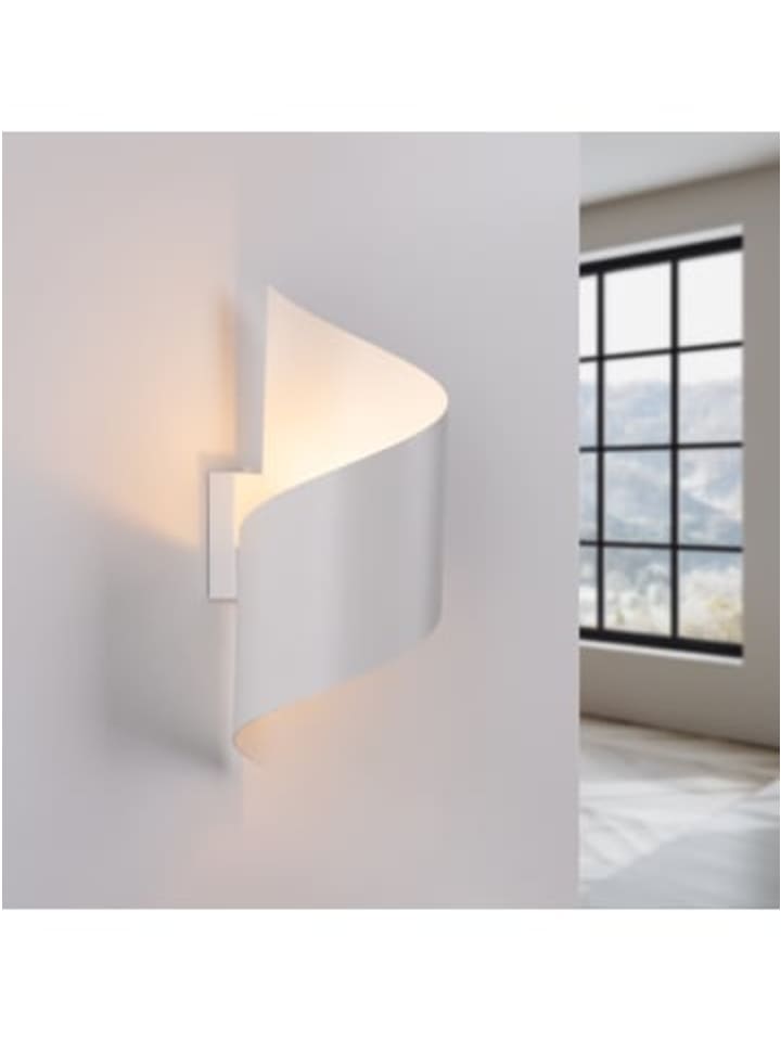 Nice Lamps Wandleuchte ZUREA Weiß H 55 günstig kaufen onesize