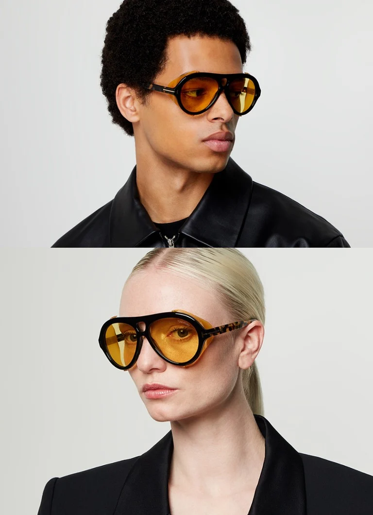 Ochelari de soare Tom Ford TOM FORD *FT0882 60 BLK SHN BR