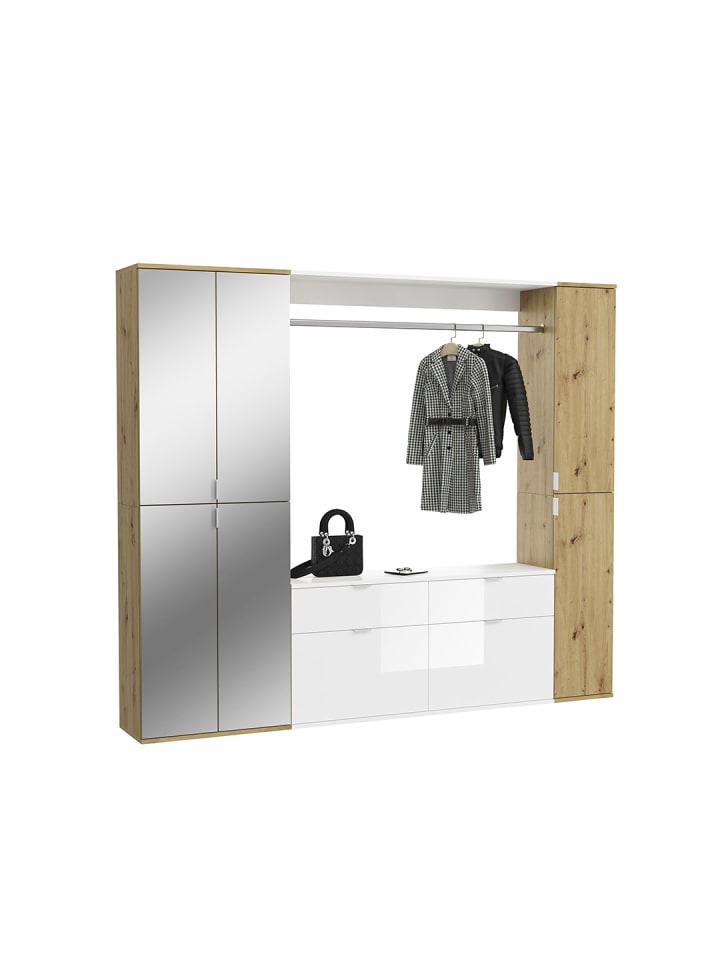 ebuy24 Garderobenmöbel ProjektX Eiche 212 x 34 cm günstig kaufen onesize