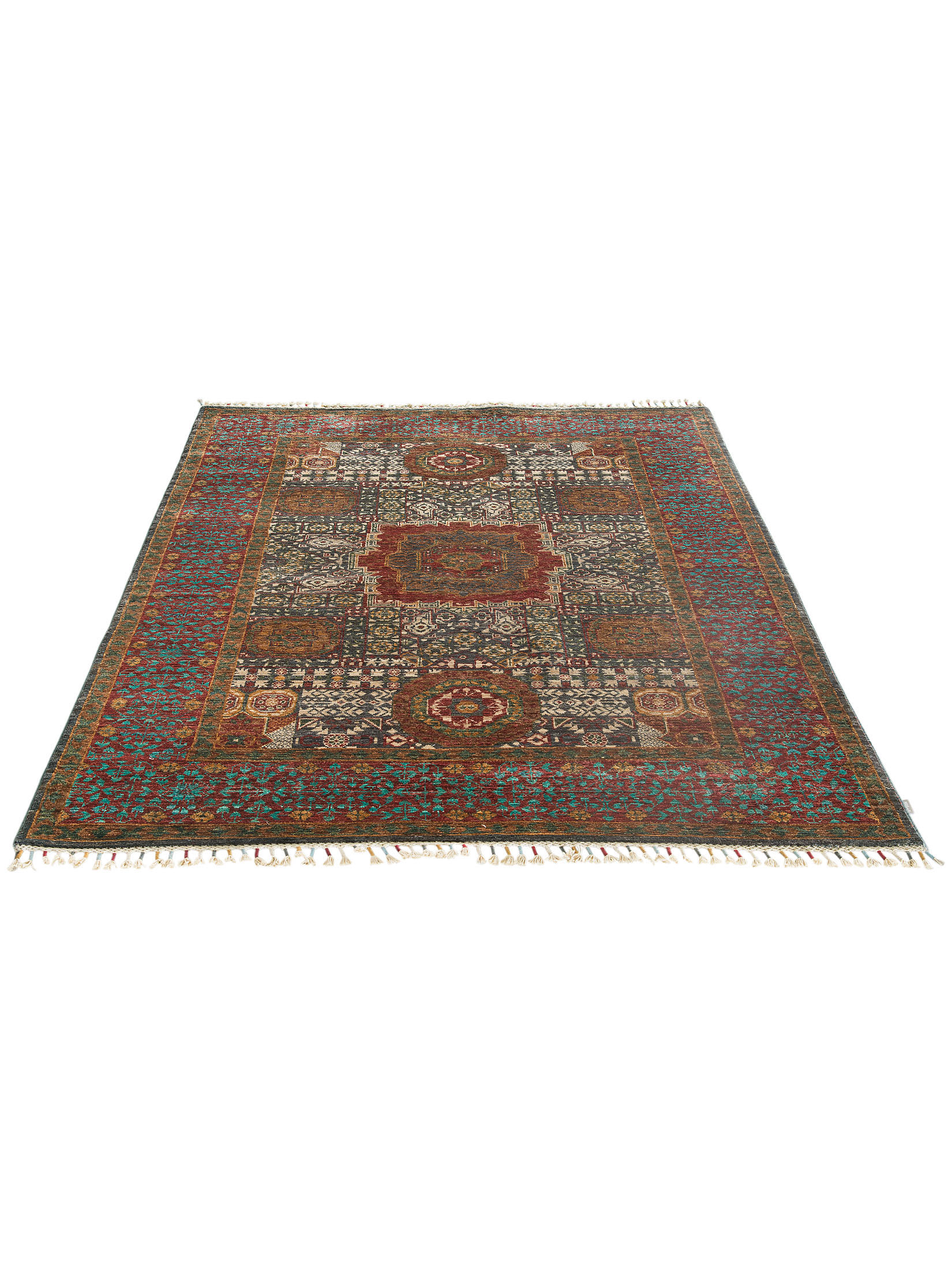 Kazak Ghazni ca. 157 x 213 cm, Unikat / Einzelstück
