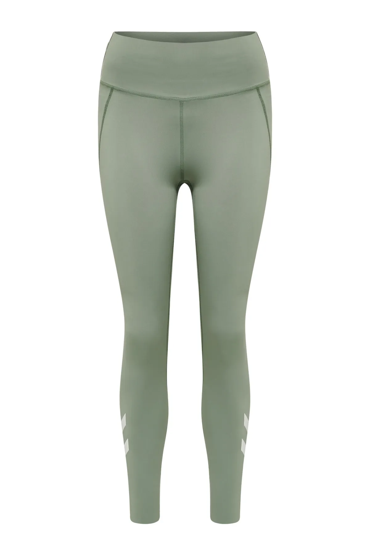 hummel  Sport-Leggings - Grün - Mittlerer Bund