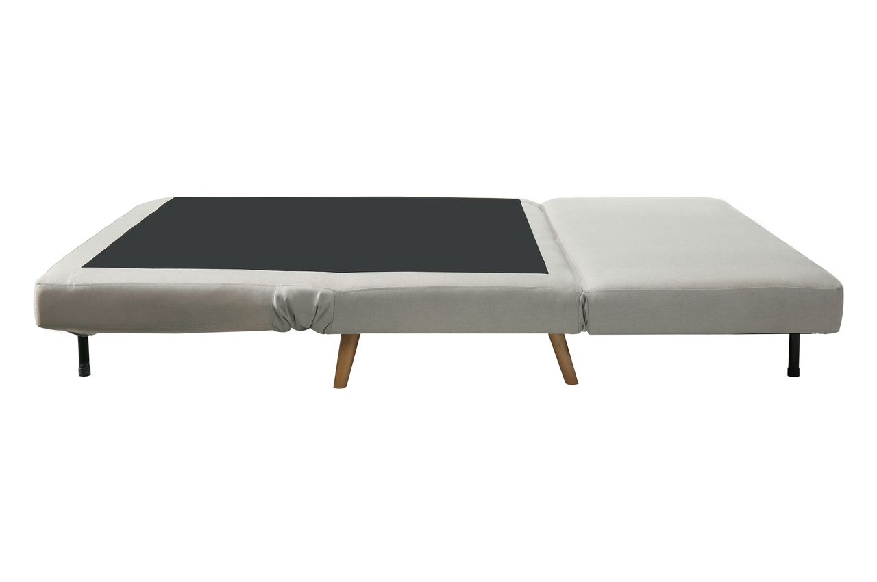 Happy Home Happy Home Schlafsessel inkl. Kissen 141 x 90 x 71 cm hellgrau