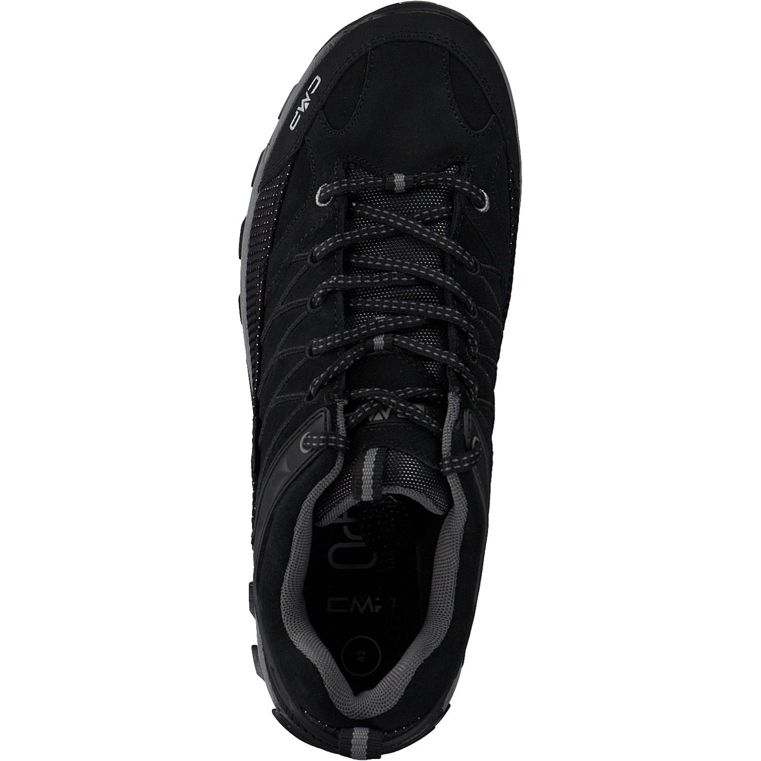 CMP Rigel Low 3Q13247, Trekkingschuhe, Herren, Schwarz (Nero - Grey Schwarz)