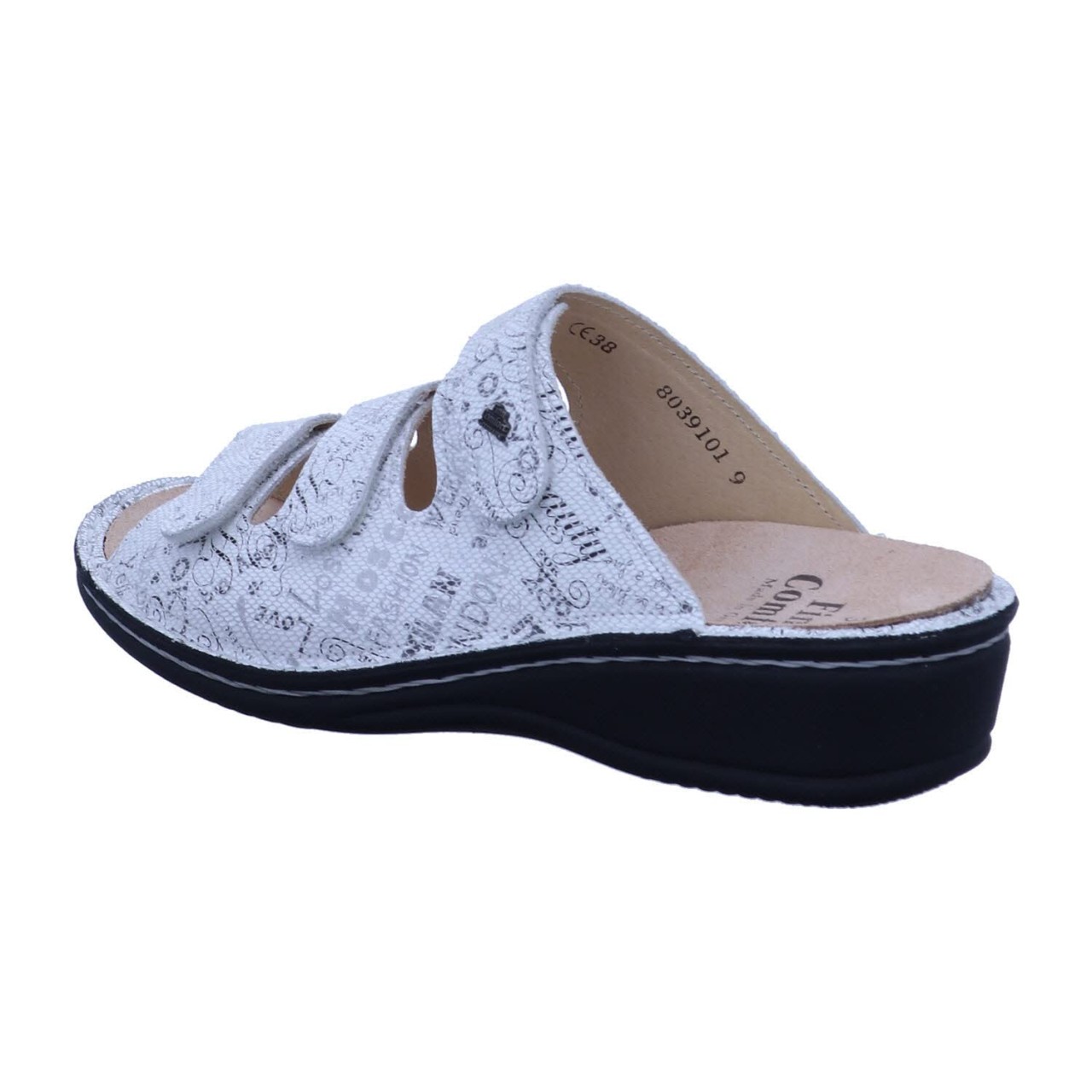 FINN COMFORT Pantoletten weiss