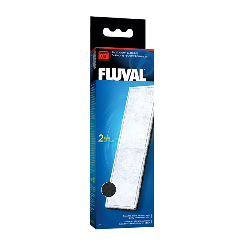 Fluval Filter Fluval Poly-Aktivkohle Filtereinsatz U3
