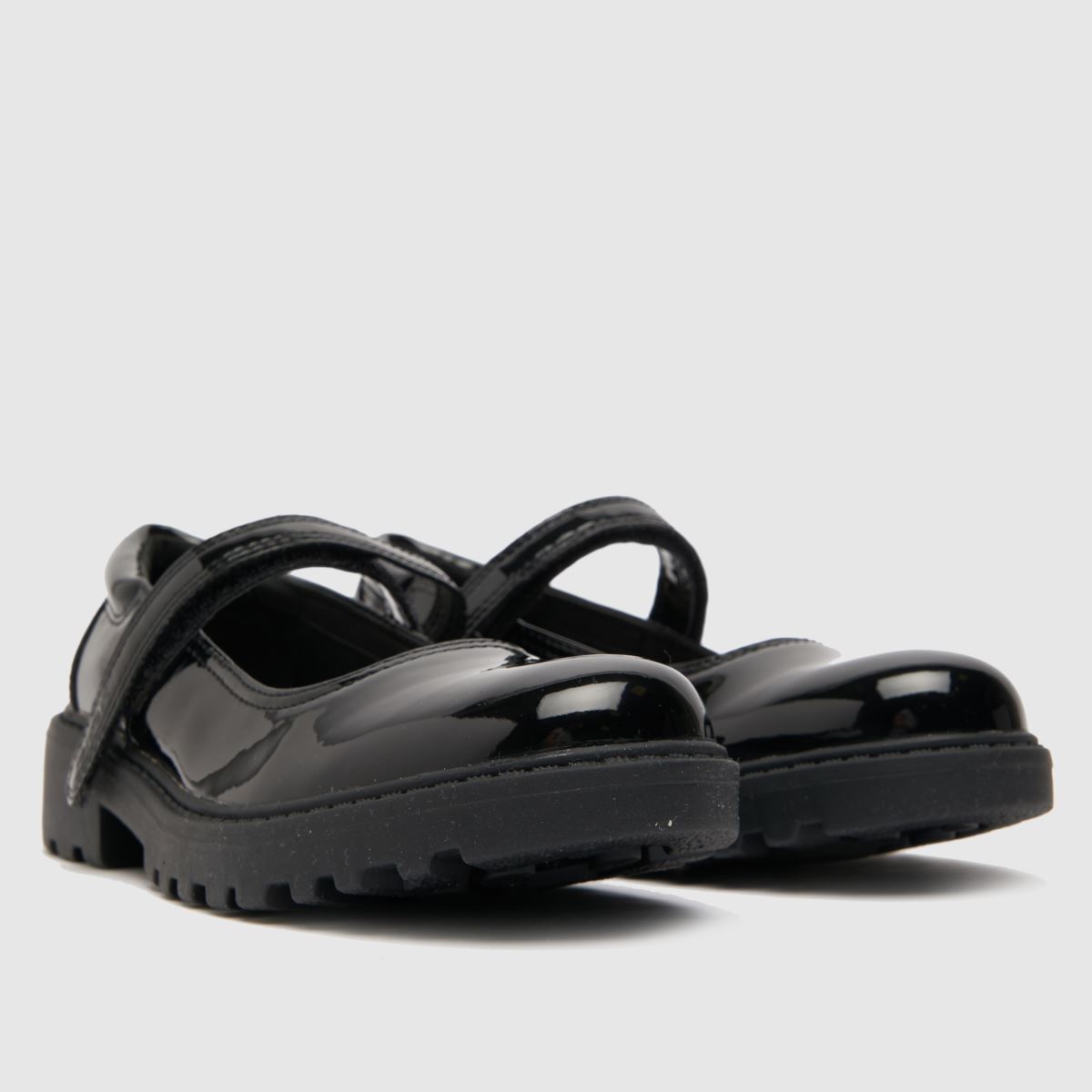 Geox svarta Casey MJ flickor juniorskor