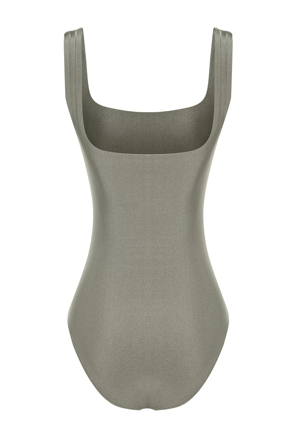 Trendyol Collection  Badeanzug - Grau - Unifarben