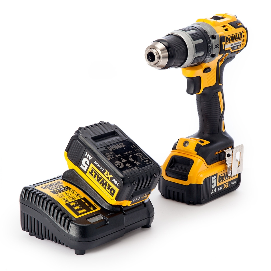 DeWalt DCD796P2-QW Accuklopboormachine 18 V 5.0 AH Li-ion