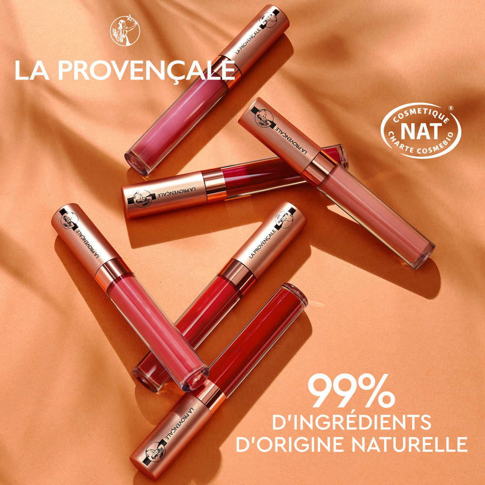 La Provençale La Provençale Rouge Solaire Rouge à Lèvres Liquide Naturel Rose Gassin Rouge à Lèvres Liquide