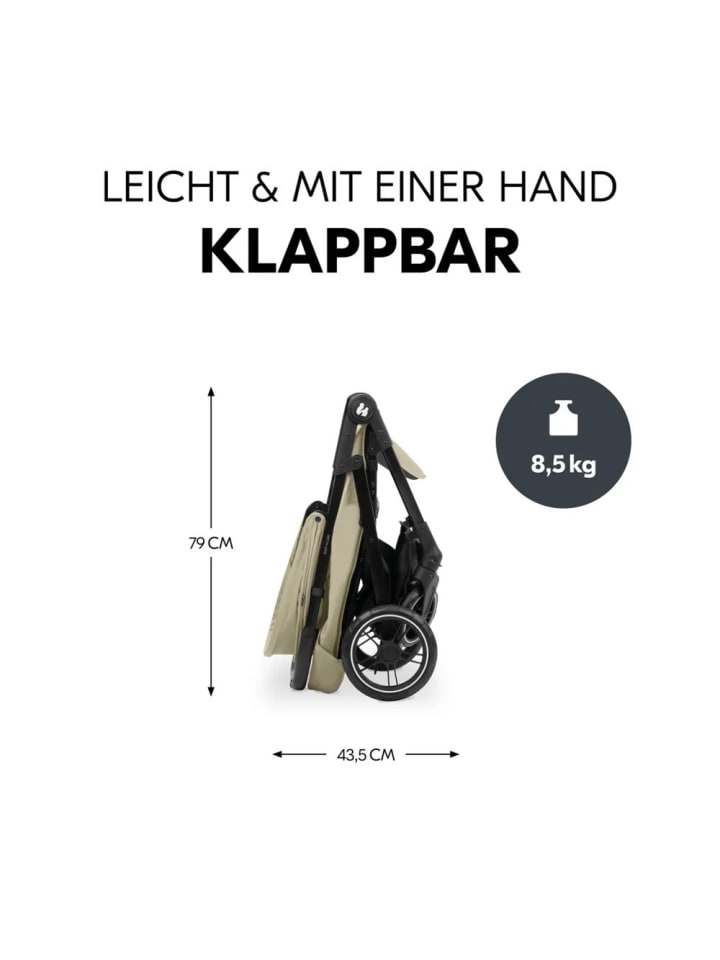 Hauck Buggy Shop N Care inkl. Reboarder Pearl Pro in gruen,schwarz günstig kaufen onesize