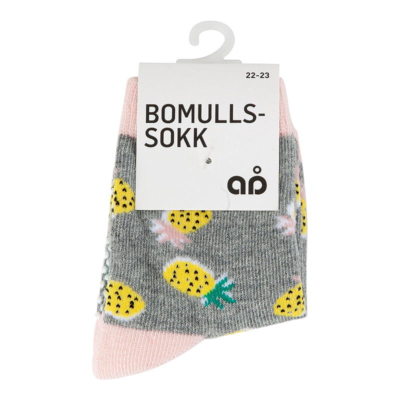 Time 2 Change Bomullssokk med motiv str 22/23