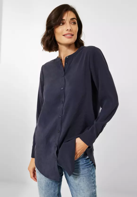 CECIL Longbluse in Unifarbe