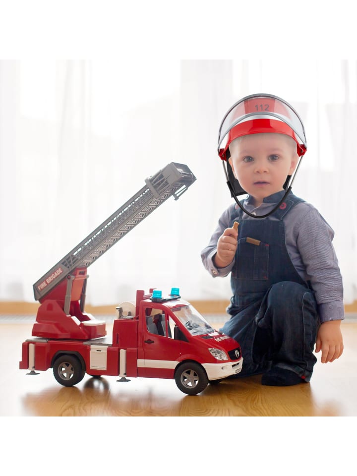 relaxdays 2 x Feuerwehrhelm in Rot günstig kaufen onesize
