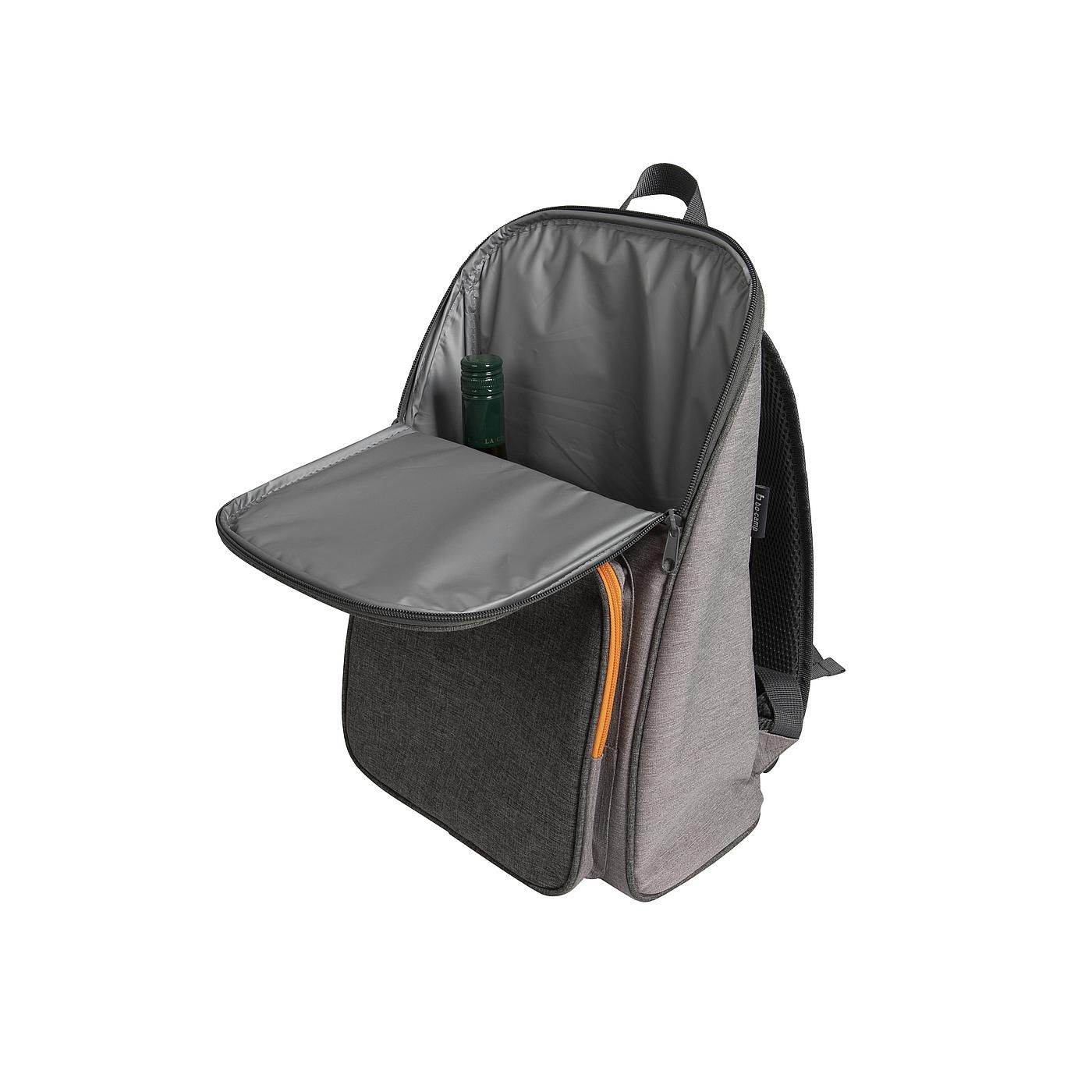 Bo-Camp 10 Liter graue Kühlerrucksack