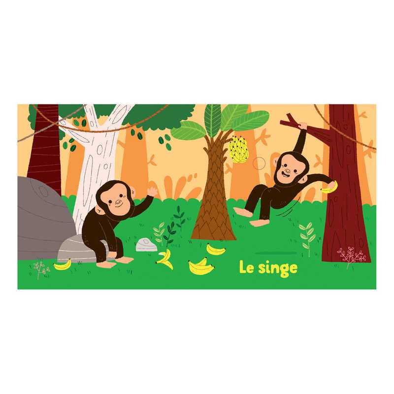 Livre Sonore la jungle - Gallimard Jeunesse