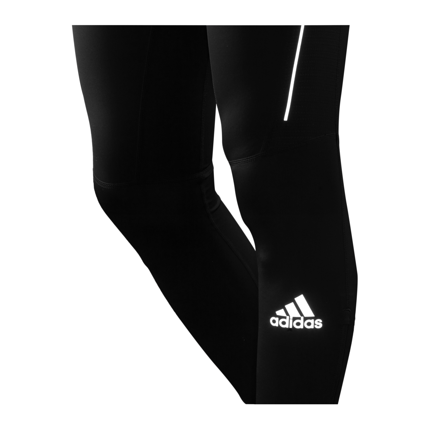 adidas OWN THE RUN Tight Running Schwarz Silber