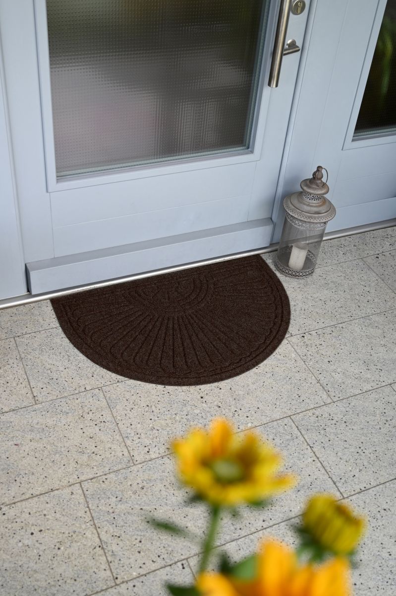 Fußmatte Dune Dunkelbraun 55 x 85 cm