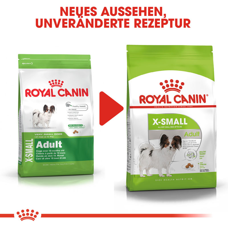 ROYAL CANIN Hundetrockenfutter ROYAL CANIN X-Small Adult 1,5 kg