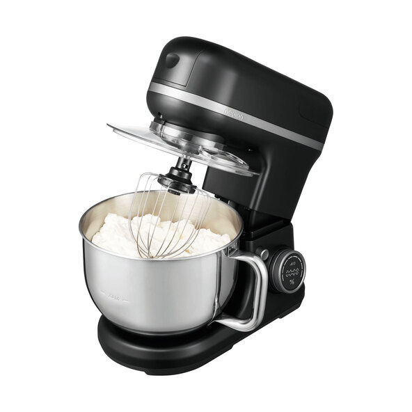 Küchenmaschine Digital, mit Eisschüssel, 4 in 1, schwarz (MD 18440)