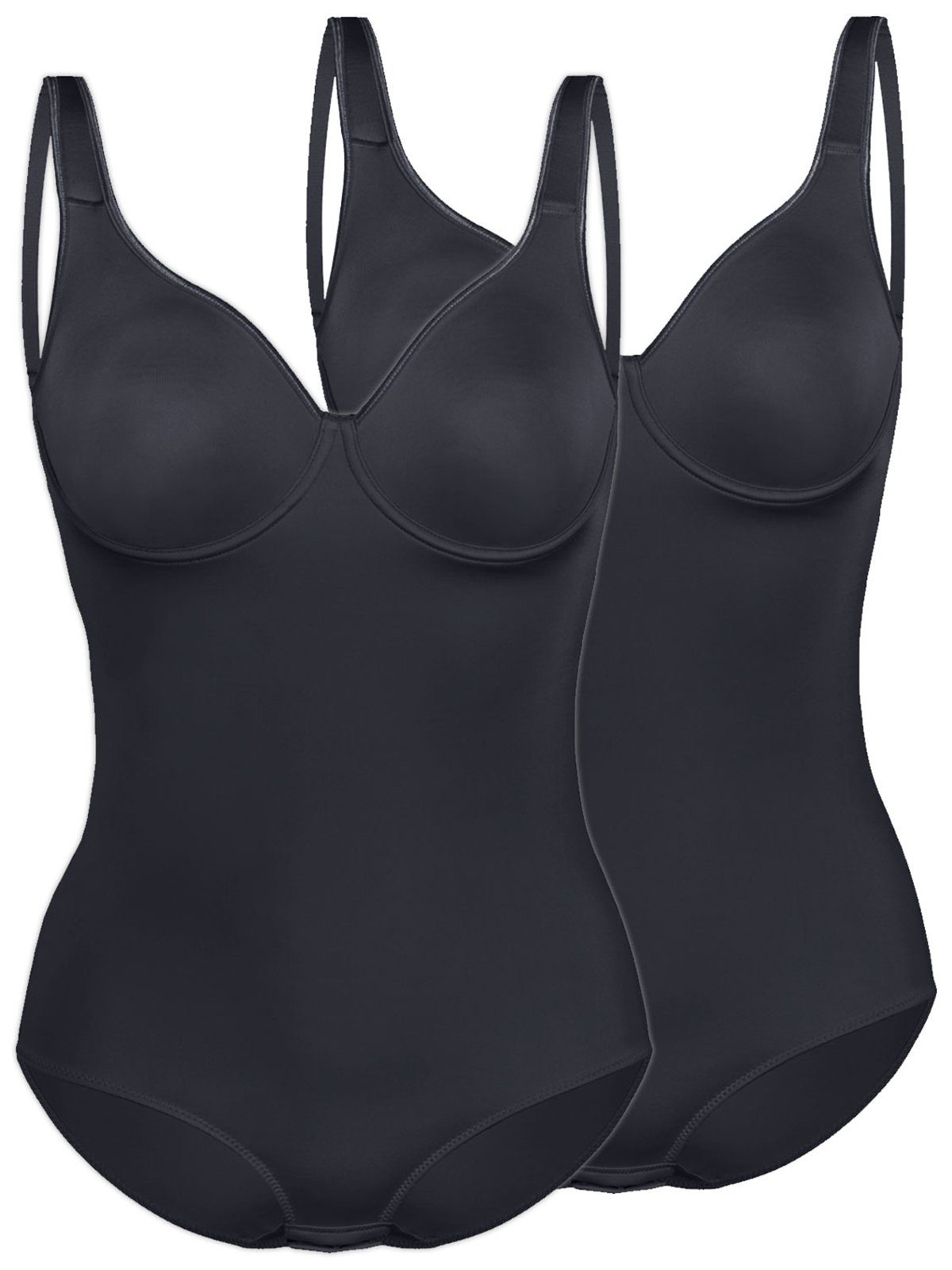 Sassa Body 2er Sparpack Body mit Bügel BASIC CONTROL (Spar-Set, 2-tlg) formendes Vorderfutter