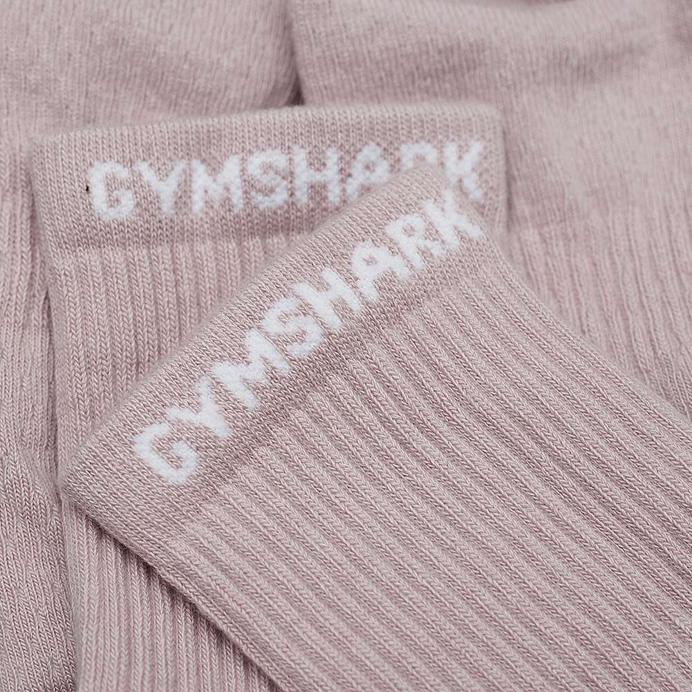 Gymshark Jacquard Logo Crew Damen Socken GUSK4521-CHN