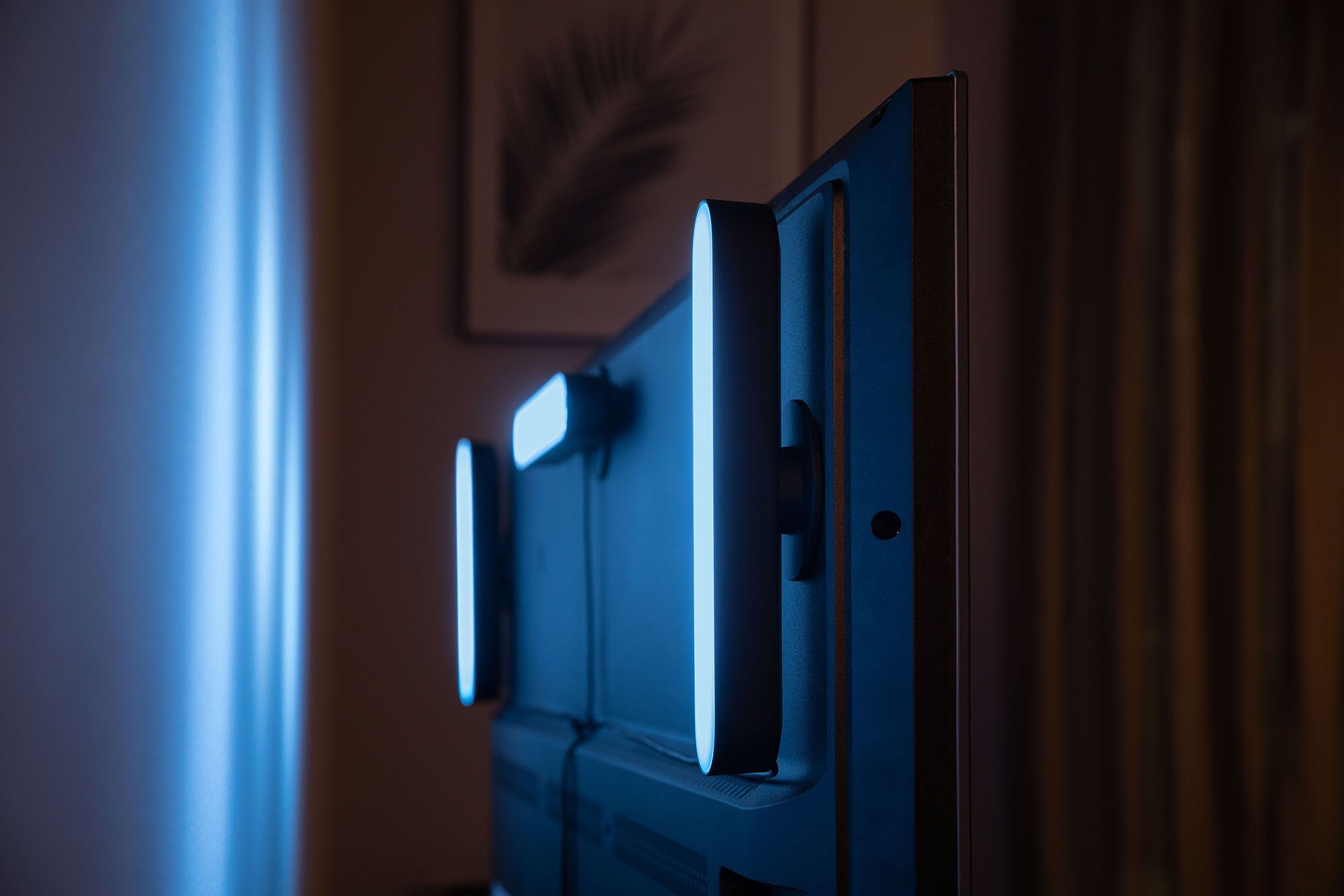 Philips Hue LED Tischleuchte PLAY, Dimmfunktion, Farbwechsel, Smart Home, mehrere Helligkeitsstufen, LED fest integriert, Extra-Warmweiß, Kaltweiß, Neutralweiß, Tageslichtweiß, Warmweiß, LED Play Lightbar