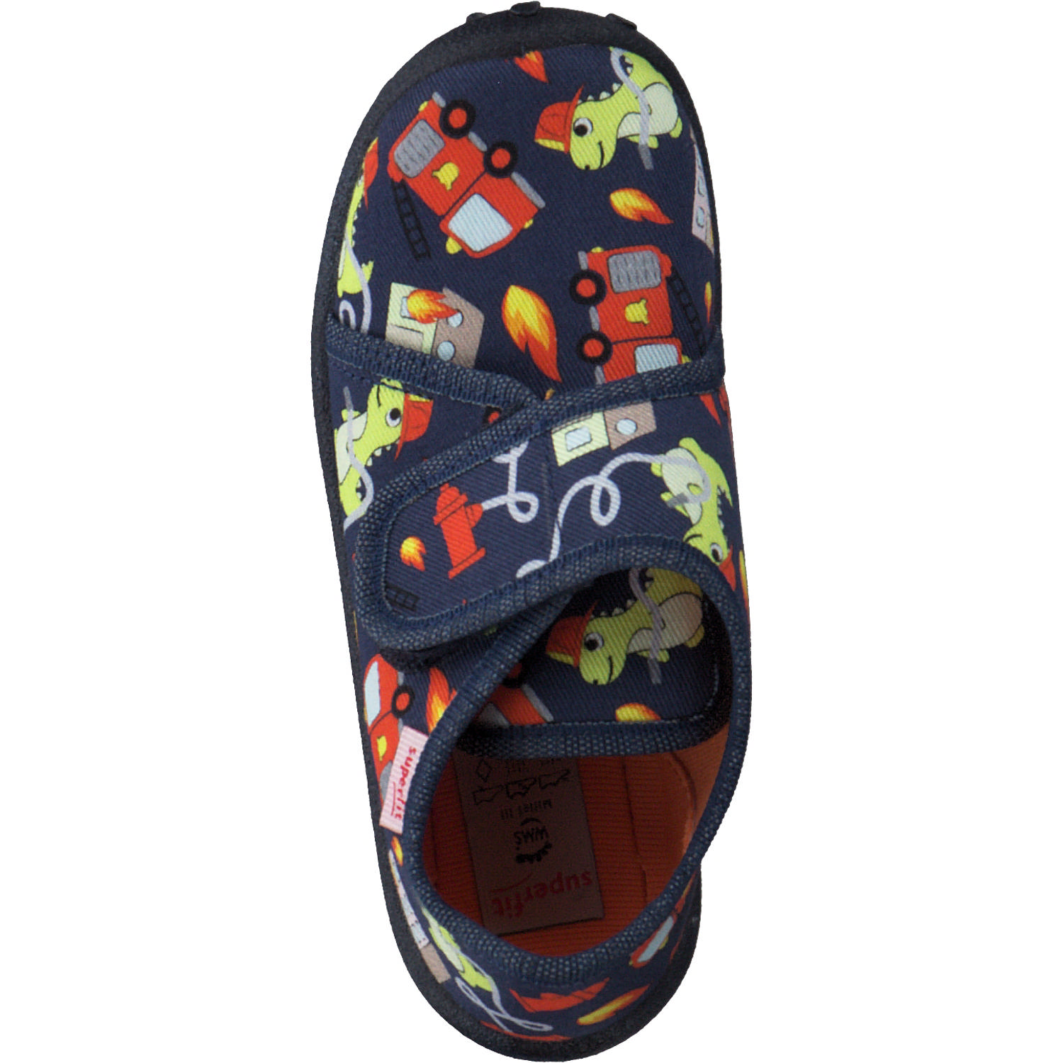 Superfit SPOTTY 09246, Hausschuhe, Kinder, Blau/mehrfarbig