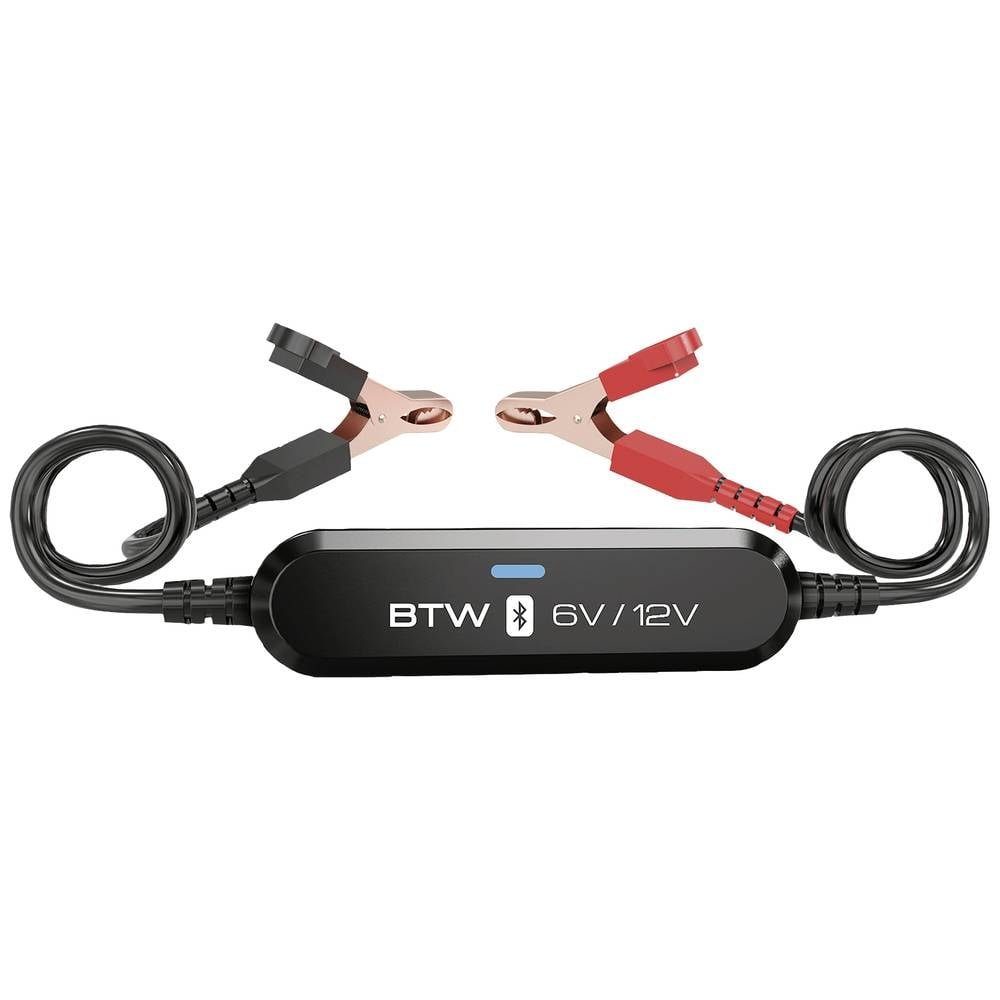 Toolit BATTERIETESTGERÄT 6V / 12V Autobatterie-Ladegerät (Batterieprüfung, Kontrolle Lichtmaschine, Bluetooth® Verbindung)