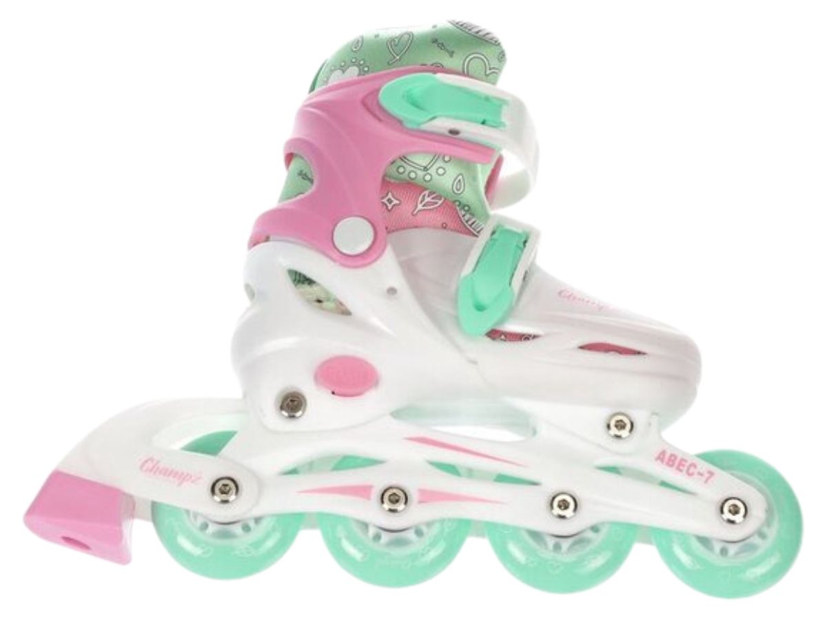 Champz Pastell ABEC7 Hardboot verstellbare Inline-Skates