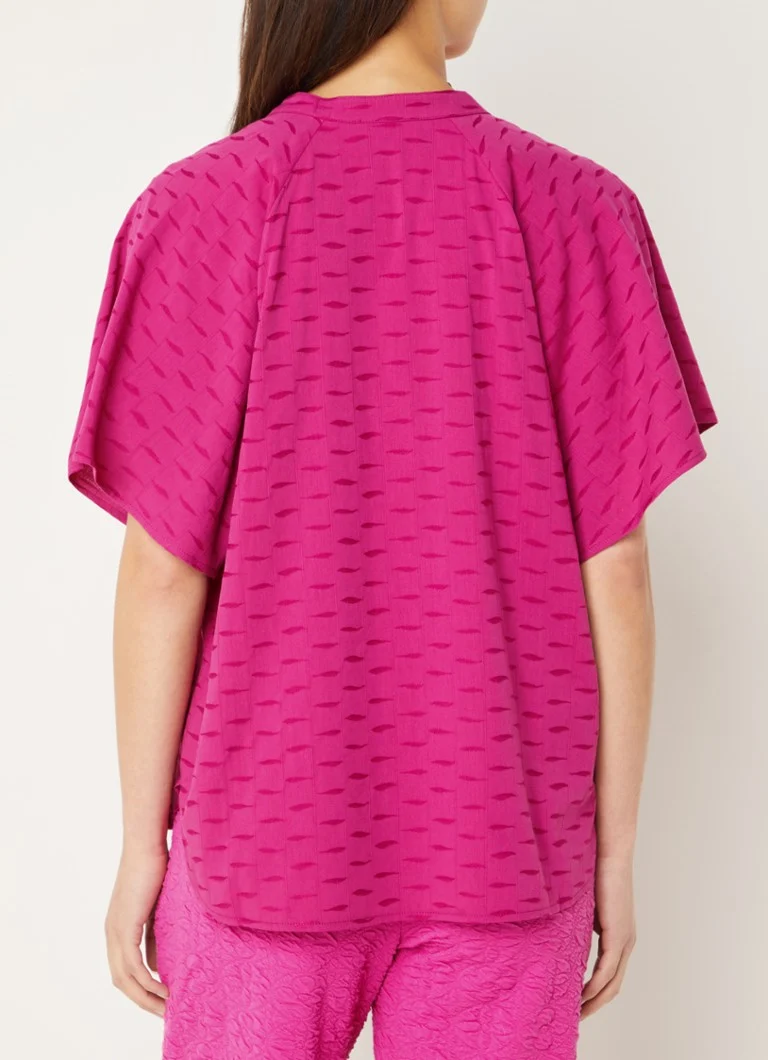 Τουνίκ με στάμπα Refined Department Missy και V-λαιμόκοψη