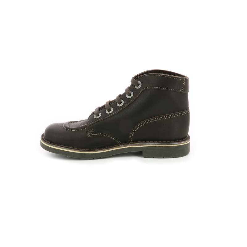 Bottillons cuir Kick Col