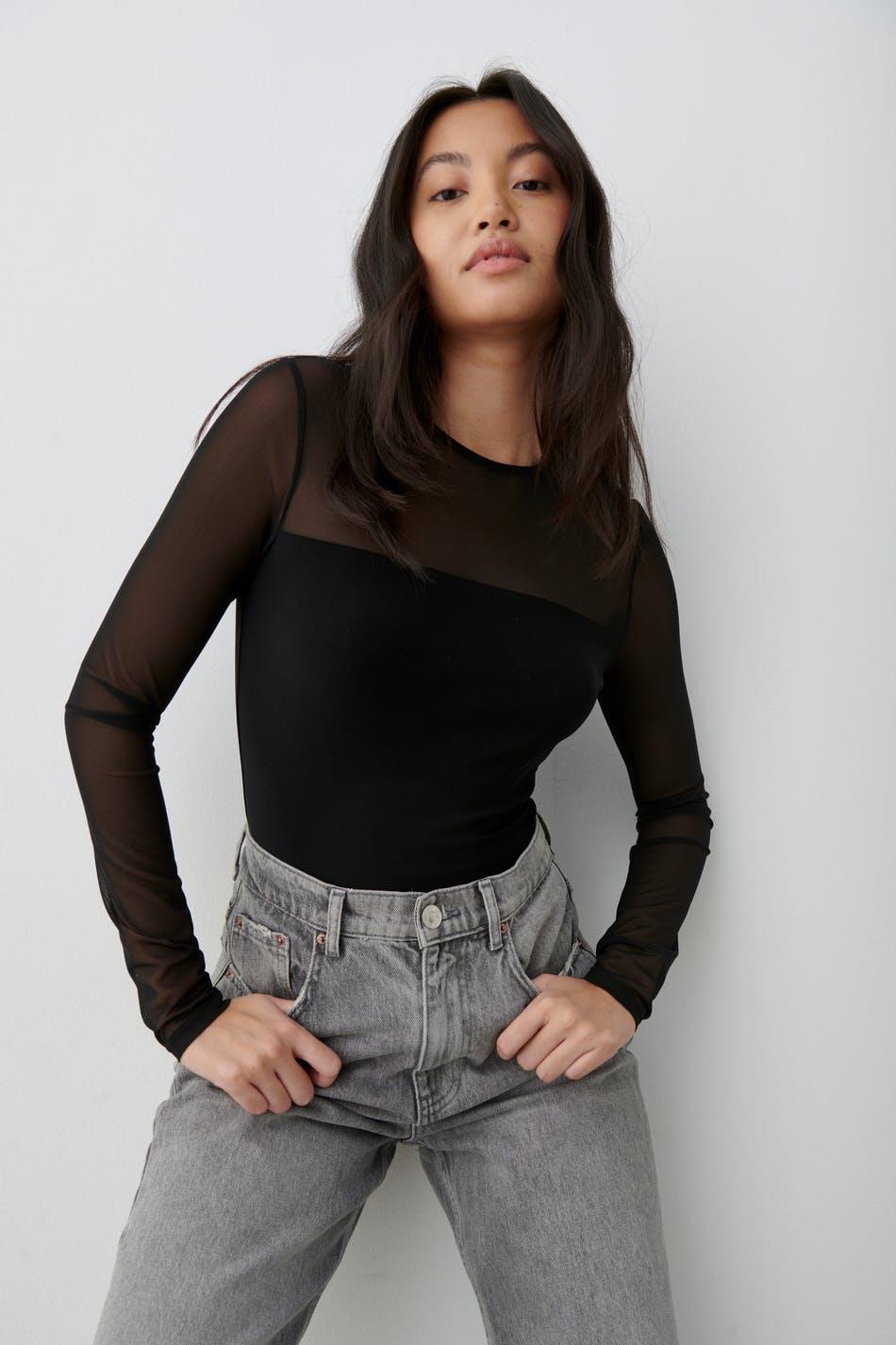 Tube mesh top