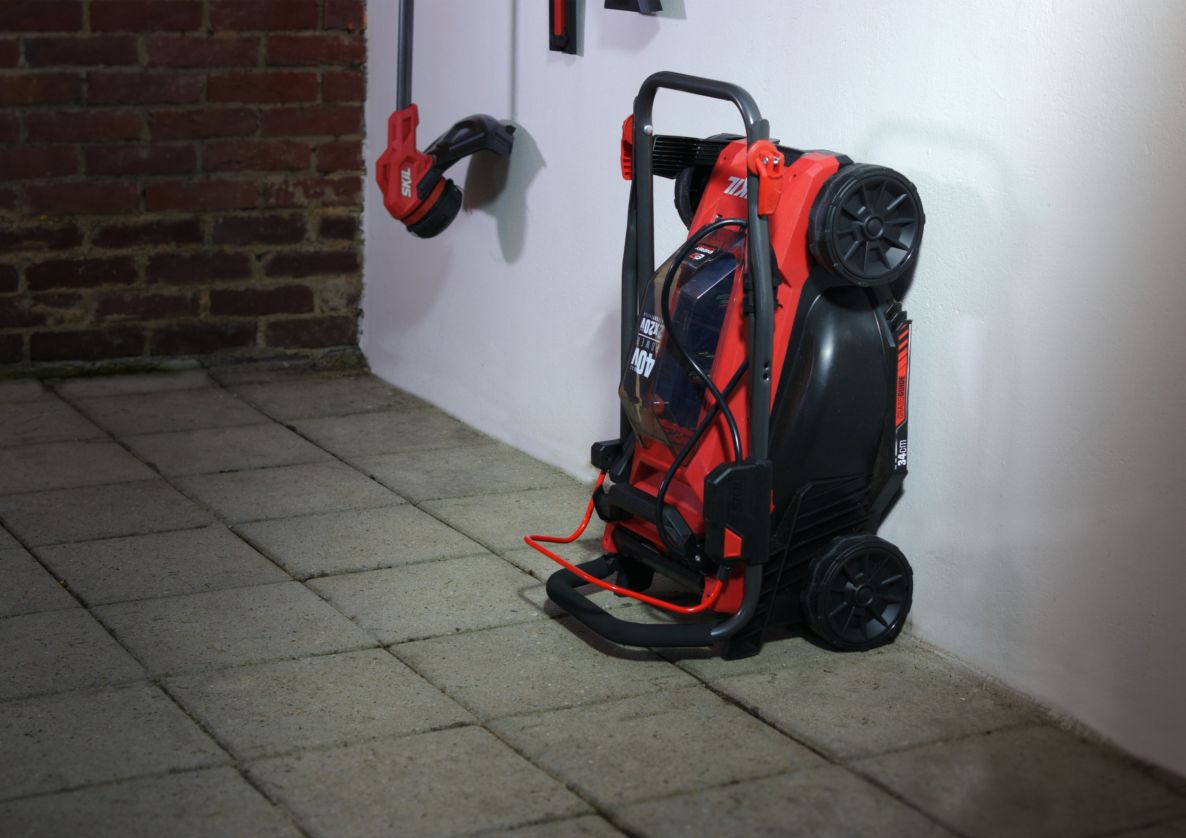Tondeuse à gazon sans fil SKIL GM1E0130CA 34 cm 2 x 20 V sans balais (batteries et chargeur non inclus).