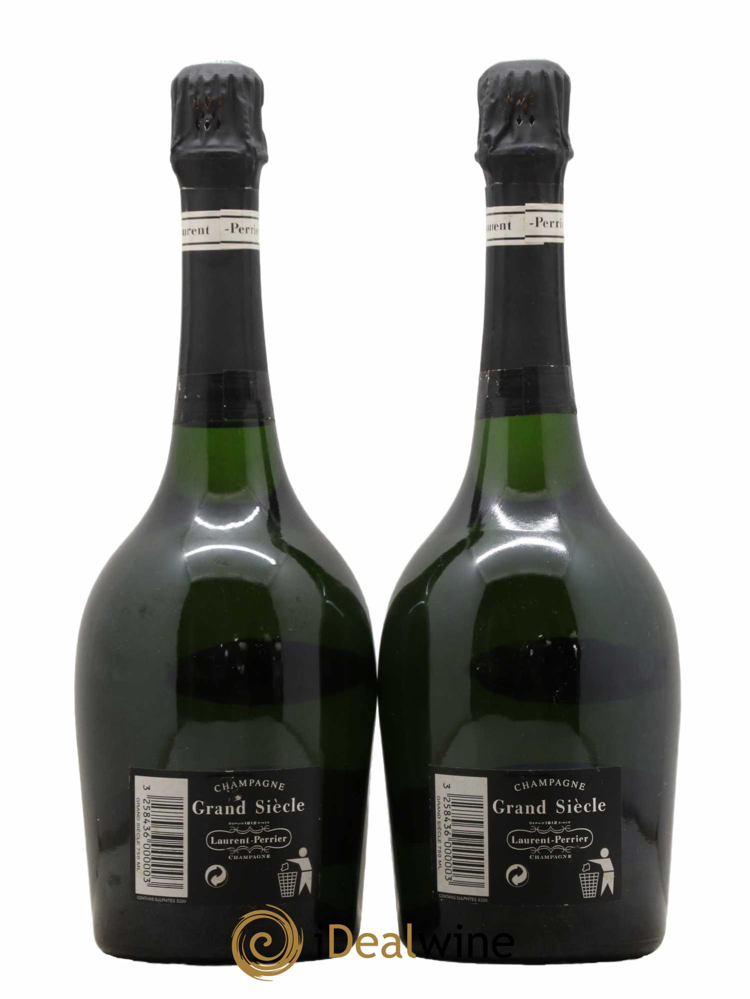 Grand Siècle Laurent Perrier   - Lot de 2 Bouteilles