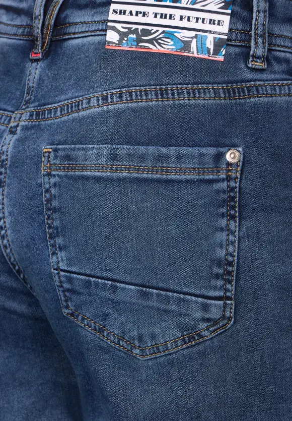 CECIL Slim Fit Jeans Caprihose