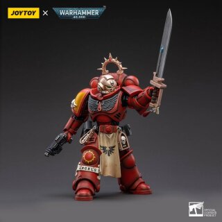 Warhammer 40k Actionfigur 1/18 Blood Angels Primaris Lieutenant Tolmeron 12 cm