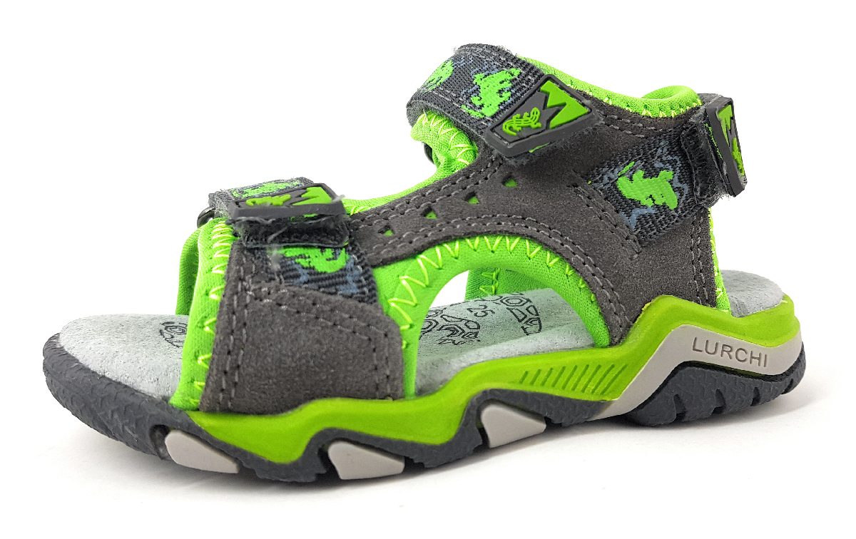 Lurchi Brian 33-21210-45 Grau grey/green