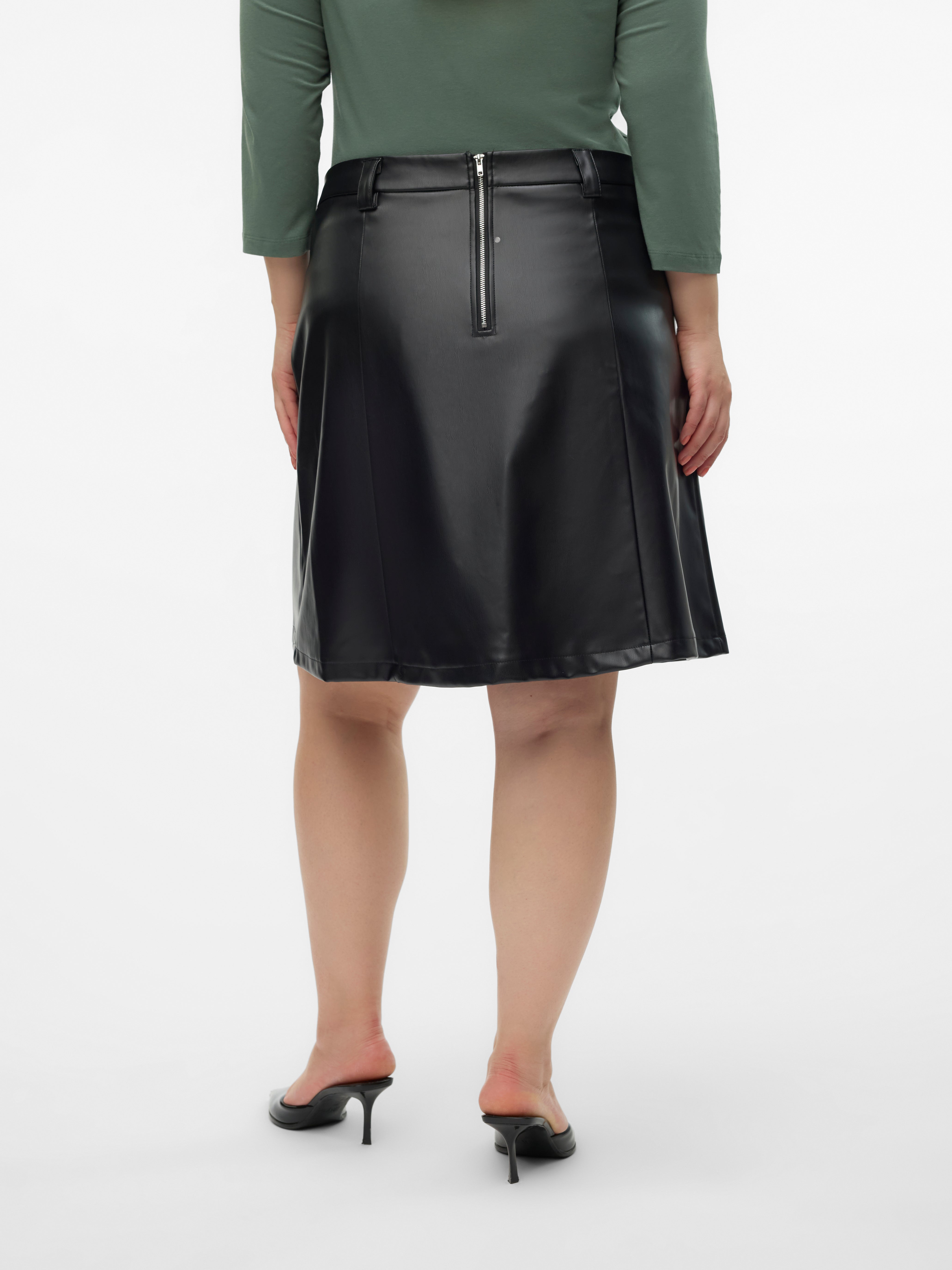 VMCSILLA Hohe Taille Kurzer Rock