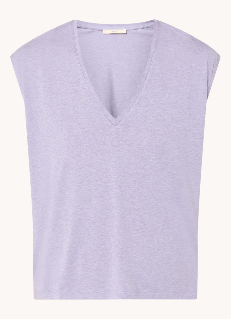 Session Top in lyocellblend with painted design