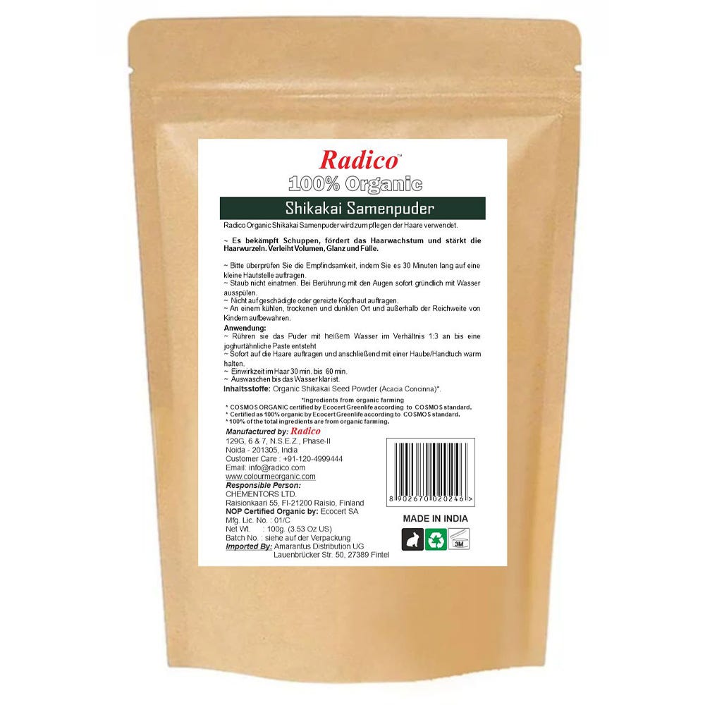 Radico Kräuterpflegepackung Shikakei 100 g
