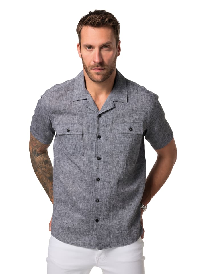 JP1880 Hemd in schwarz günstig kaufen